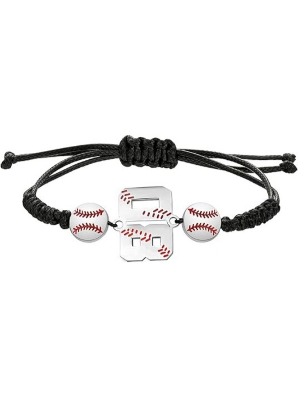 Number 80 Baseball Number Bracelets Athletes Jersey Number Bracelet